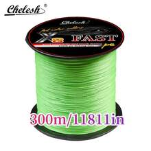 Dây câu bện PE Chelesh, 8 sợi, 300m/326yds, 15-100LB, Độ bền cao, Chống mài mòn, Nhiều màu sắc, Lý tưởng cho câu cá biển, câu cá nước ngọt, câu cá chép - Nhiều màu - Xem 6
