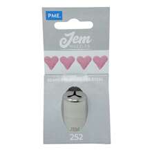 Enterprises Heart Piping Nozzle Decorating Tip No. 252 For Professional Cake Decorating And Dessert Artistry Ideal For Creating Intricate Heart-Shaped Designs On Cupcakes Pastries And Confectionery With Precision And Consistency - 252號 - 查看 1