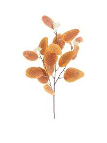 1Set Artificial Eucalyptus Leaves Simulated Green Plants For Home Decoration, Living Room, Bedroom, Dining Table, And Room Decoration. - Multicolor - View 4