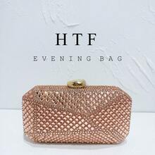 Rhinestone Clutches Luxury Diamond Wedding Purse Crystal Dinner Handbags Designer Party Bags Women's Party Dinner Bag Sparkling Cloud Shiny Diamond Bags