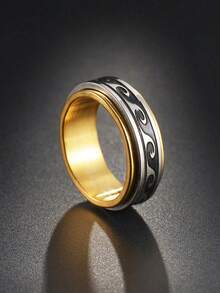 1 chiếc nhẫn hình thánh giá Chúa Giê-su xoay chịu áp lực dành cho nam giới, trang sức kim loại xoay giúp giảm lo âu. - A - Xem 38