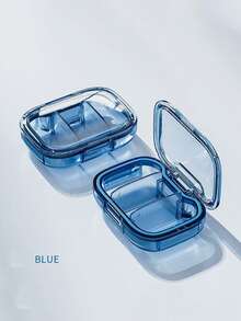 1pc Portable Mini Pill Box, One-Day Three-Meal Medicine Tablet Organizer, Compact Personal Medication Dispenser - Multicolor - View 7