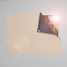 PVC Blackout Panel Curtain, Blocks 100% Of Light, For Living Room, Bedroom, Kitchen, Various Colors - Màu be - Xem 2