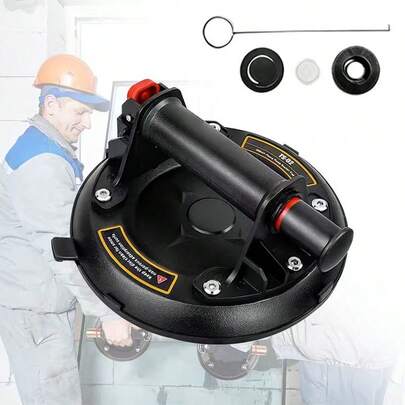 Ventosa Sucção 350kg Vacuo Profissional Para Vidro Marmore Ventosa Profissional  GEELE