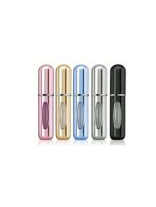 1pc Portable Mini Refillable Fragrance Spray Bottle, 5ml, With Fragrance Pump, Travel Size - Multicolor - View 13