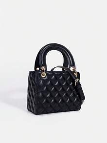 1 pieza Nuevo bolso de mano elegante de moda de PU para mujer, bolso de mano elegante con lentejuelas de moda, bolso de hombro cruzado de alta gama con correa ajustable, adecuado para uso diario, fiesta, viaje, regalo ideal - Multicolor - Ver 18