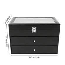 Jewelry Armoires & Chests - Black - View 2