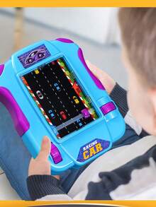 1 Set Racing Game (Battery Not Included, Manual Included) Children's Competitive Game, Develop Hand-Eye Coordination, Parent-Child Interactive Toy, Children's Gift, Mini Version, Party Toy, Perfect Birthday Gift - Multicolor - View 4