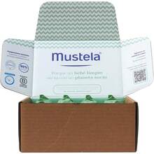 Mustela Pack 4 Toallitas Compostables, Limpia Cara, Manos, Area de Pañal, Deja la piel suave - 1 - Ver 1