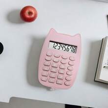 4pcs Cute Candy Color Mini Handheld Calculator | Compact Size For Easy Storage, Dual-Use As Calculator & Small Computer, Suitable For Daily Calculation & Temporary Office Work - Multicolor - View 2