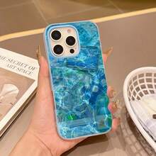 Frutiger Aero Phone Suitable 17 16e 16 15 14 13 12 11 Pro XR XS X 8 Plus Soft TPU Matte Double-Layer Back Cover, Mobile Cover, Daily Use, Minimalist Cover, Durable Material, Mobile Accessory Lovers, Iphonechristmasfall Phone Casephone 17halloween Accessories - 混合顏色 - 查看 2