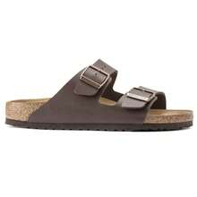 Birkenstock Unisex Arizona Sandals Soft Footbed - DARK BROWN - View 3