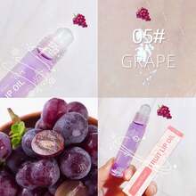 6pc Roll On Lip Gloss Set Moisturizing Lip Oil, No-Sticky Lip Gloss Lip Balm, Fruit Flavoured Lip Oil For Dry Lips - 多色 - 查看 10