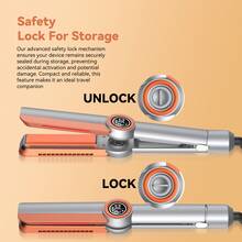 Hair Straightening Irons - EU C Type Plug(220-240V) - View 11