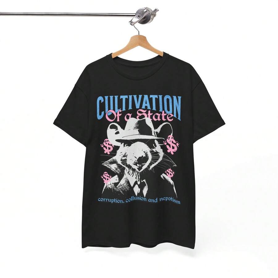 V20 Hip Hop Civil Regime Darc Sport Wolves Inaka YoungLA Streetwear - màu đen - Xem 1
