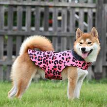 Warm Pet Dog Jacket, Thick Fleece Winter Coat With Adjustable Strap, Windproof & Waterproof, Suitable For Small, Medium And Large Dogs - Dusty Pink - View 10