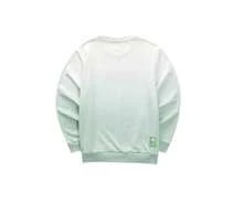 Skechers Sudadera de cuello redondo con diseño degradado, top deportivo unisex