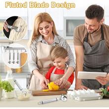 3pcs Spoon Cactus PeelerStainless Steel Strip Long Hole Cactus Thorn Removal Tool Sliced Chinese Noodle Cutter For Cooking Kitchen Gadgets 3p-Silver - 3p銀 - 查看 6