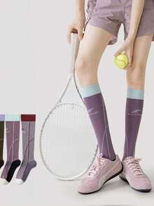 12 زوج جوارب رياضية للنساء ذات امتصاص للرطوبة ومطاطية، مناسبة للاستخدام اليومي - متعدد الألوان - مشاهدة 3