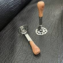 Wooden Bear Shaped Clay Mold, Stainless Steel Clay Mold, Baby Food Supplement Tools, Wholesale - Brown - View 2