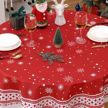 Tablecloths - Snowflake-1 150cm - View 4