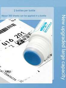 1pc Thermal Paper Correction Fluid, Delivery Slip Privacy Protector, Effective Privacy Protection, Cleaning Tool, Multi-Functional Courier Slip Privacy Stamp Opener, Mainly Used To Remove Information On Thermal Paper (May Not Work Well On Other Types Of Paper) - Multicolor - View 5