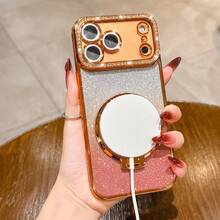钻石奢华电镀水钻亮片苹果手机壳，兼容 17 16E 15 14 13 12 11 X XS Max XR Pro Plus，Galaxy A02S-A07 A12-A17 A22-A26 A32-A36 A50-A56 S20-S25 Note20 EDGE，荣耀Y9s X9a X9b X9c 90 Lite Y9X7b X7 8 9P40 Lite Magic 5 6 7 Lite，OPPO A9 A15 A16 A17 A32 A53 A3 Pro A5s A7 A38 A54 A57 A58 A60 A74 Reno7 12 F 13 F C15 C53 C55，小米A3 13C 14C Note 10 11 12 13 14 Pro+， Infinix Smart8 9 - 橘色 - 查看 6