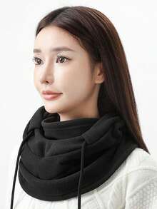 1 pieza Pasamontañas máscara facial, protección UV completa unisex, cuello calentador de motocicleta transpirable, diseño original de máscara de esquí para hombres, gorro pasamontañas de forro polar resistente al viento - Multicolor - Ver 10