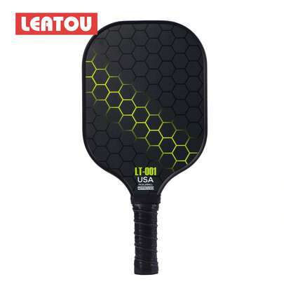 Set di racchette da pickleball in fibra di vetro, con anima in nido d'ape in PP e strato protettivo in TPU ai bordi, adatto per attività ricreative di famiglia, bambini e genitore-figlio, set da pickleball.