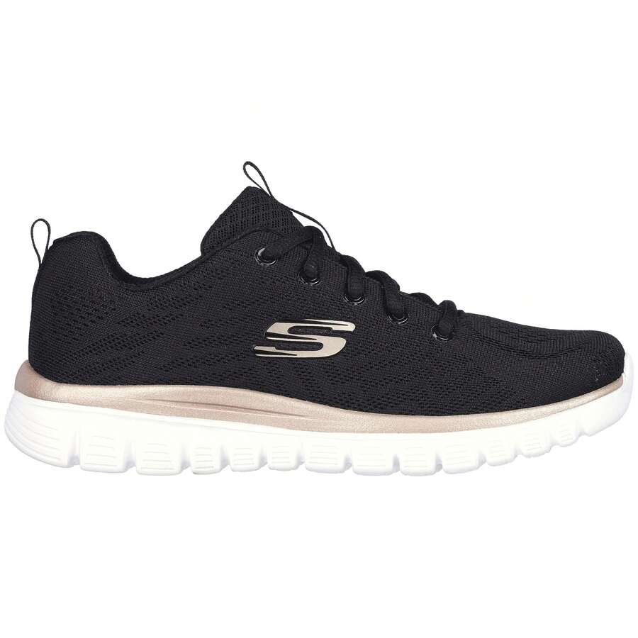 Skechers Women Professional Running Shoes - Black - View 1
