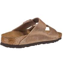 Birkenstock Unisex Arizona Sandals Soft Footbed - 棕色油浸煙草 - 查看 3