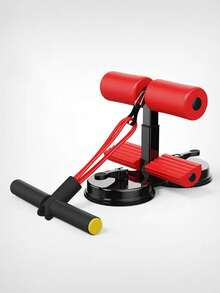 便携式落地式仰卧起坐杆 - 仰卧起坐脚踏肌肉训练器材，适合家庭或工作场所健身房锻炼