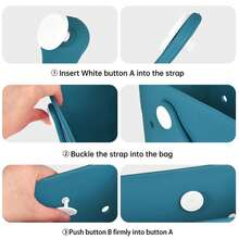 Large-Capacity Women's Rubber Beach Bag, Lightweight And Durable EVA Tote Bag, Large Solid Color Open Design, Large Capacity Travel Bag, Multiple Colors Available, Perfect For Autumn Outfits, Suitable For The Beach, Vacation, Travel, Grocery Shopping, Shopping Basket Bag, School, Halloween, Thanksgiving, Christmas Gift, New Fashionable Women's Backpack Tote Bag. - Multicolor - View 12