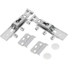 Soportes para Gabinetes de Cocina Suministros de Oficina Gabinete Riel de Suspensión Armario Peso Colgante Ajustable Herrajes para Muebles Traser 6 Perchas Ocultas para Gabinetes(default) - Multicolor - Ver 5