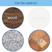 72片装 7/8 英寸（2.2厘米）毛毡家具垫 - 毛毡地板保护垫 - 椅子毛毡垫 - 毛毡家具脚垫 - 硬木地板家具垫 - 保护您的地板！（圆形） - 棕色 - 查看 4