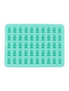 1-Piece Mini Silicone Gummy Chocolate Mold, Including Heart-Shaped, Fruit Shaped, Teddy Bear Shaped, Rabbit Shaped, Dinosaur Shaped, Used For Making Gummies, Candies, Chocolates, And Small Ice Cubes, Non Stick, Suitable For Christmas, New Year, Valentine's Day - Multicolor - View 16