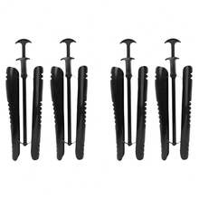 1件/2件/4件装可调节靴子和鞋子支撑带，弹性靴子支撑带，长靴支撑带，踝部夹，多种颜色可选，可调节靴子支撑带，弹性鞋支撑带