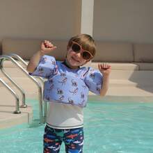 Kids Adjustable Shoulder Strap Swimming Vest - Quick Release Buckle, Durable Material Suitable For Pool And Beach Swimming