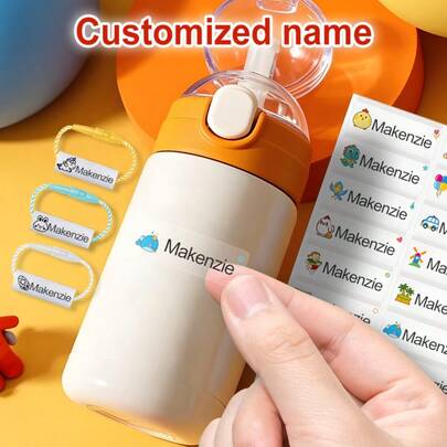 Personalized Name Rings For Shoes, Bags, And Accessories - Custom Waterproof Labels With Icon Design, Ideal For Organizing Your Belongings During Travel, Gym, And Outdoor Activities - High-Visibility, Durable, And Customized Tags For Everyday Use, Perfect For Adults And Teens - Stylish And Practical Solution For Keeping Track Of Your Items, Ideal For Busy Lifestyles