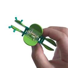 Funny Green Caterpillar Hair Clip,Acetate Hair Clip,Small Claw Clip For WomenGreenCaterpillar - 綠色毛毛蟲 - 查看 7