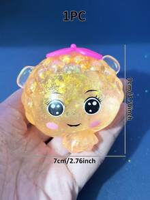 1/3/4/5个装闪光水晶蝾螈慢回弹软绵绵减压玩具，可爱小物件，Tabaa挤压玩具，便携式减压玩具，适合所有年龄段，包括自闭症儿童，是节日、生日、复活节、万圣节、圣诞节、圣诞袜填充物、派对礼物的完美之选，男孩蓝色，女孩粉色，儿童游戏，儿童玩具 - 彩色 - 查看 32