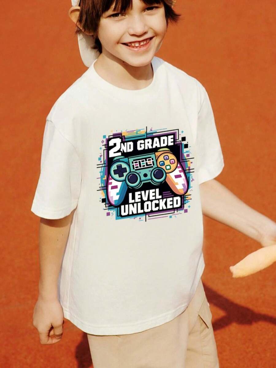 Young Boys T-Shirts - White - View 1