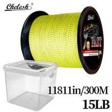 Dây câu bện PE Chelesh, 8 sợi, 300m/326yds, 15-100LB, Độ bền cao, Chống mài mòn, Nhiều màu sắc, Lý tưởng cho câu cá biển, câu cá nước ngọt, câu cá chép - Nhiều màu - Xem 29