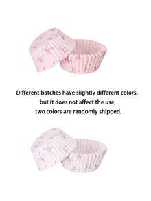 50PCS Mini Pink Bow Cupcake, A Special Container For Snow Seducers, A Sweet Element For Valentine's Day Dinner Tables - Multicolor - View 9