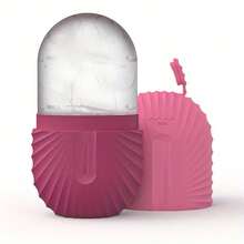 Hongbu ZHOU 1/2/3pcs Ice Roller Set - Facial Skincare Ice Roller, Face Massage Roller Tool, Silicone Ice Roller, Face Gua Sha Roller Set, With Roller Massager, Face & Eye Massage Tool, Face Contour Care Massage Tool, Suitable For Eyes, Neck And Face, Ice Roller Mold, Ice Cube Skincare Tool, Summer Ice Massage Products, Office Supplies, Study Supplies, Travel Essentials - 紫色 - 查看 8