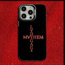 Funda de Teléfono Singer L-Lady  Mayhem para 17,16,15,14,13,12,11,Pro,MAX, Cubierta Negra de Silicona Mate Gris - z2 - Ver 6
