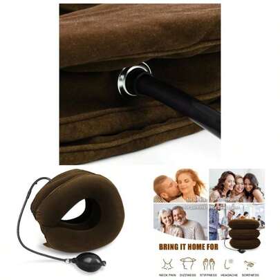 Cervical Neck Traction Device Inflatable Neck Stretcher, Chronic Neck And Shoulder Traction Spine Alignment