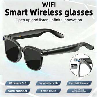 High-Definition Camera And Photo-Taking, Professional Audio Recording And Music Listening, Built-In AI Translation, Object Recognition And Interaction - A Multifunctional Smart Wearable Device.