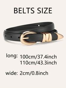 Women's Belt, Pin-Buckle Multi-Layer Alloy Belt Elegant & Fashionable For Women To Wear With Jeans, Casual Pants, Suits And Dresses, Suitable For Valentine's Day, Mother's Day And Halloween.