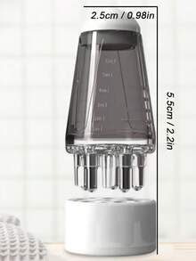 1 件迷你油梳和头皮按摩器 - 精准生发精华涂抹器，滋养精华，油，护发素输送工具，理发沙龙专业发夹和配件，旅行友好型发刷和梳子套装，精油涂抹器，可精准将液体或油输送到发根，发夹，发饰，发刷，梳子 - 彩色 - 查看 13